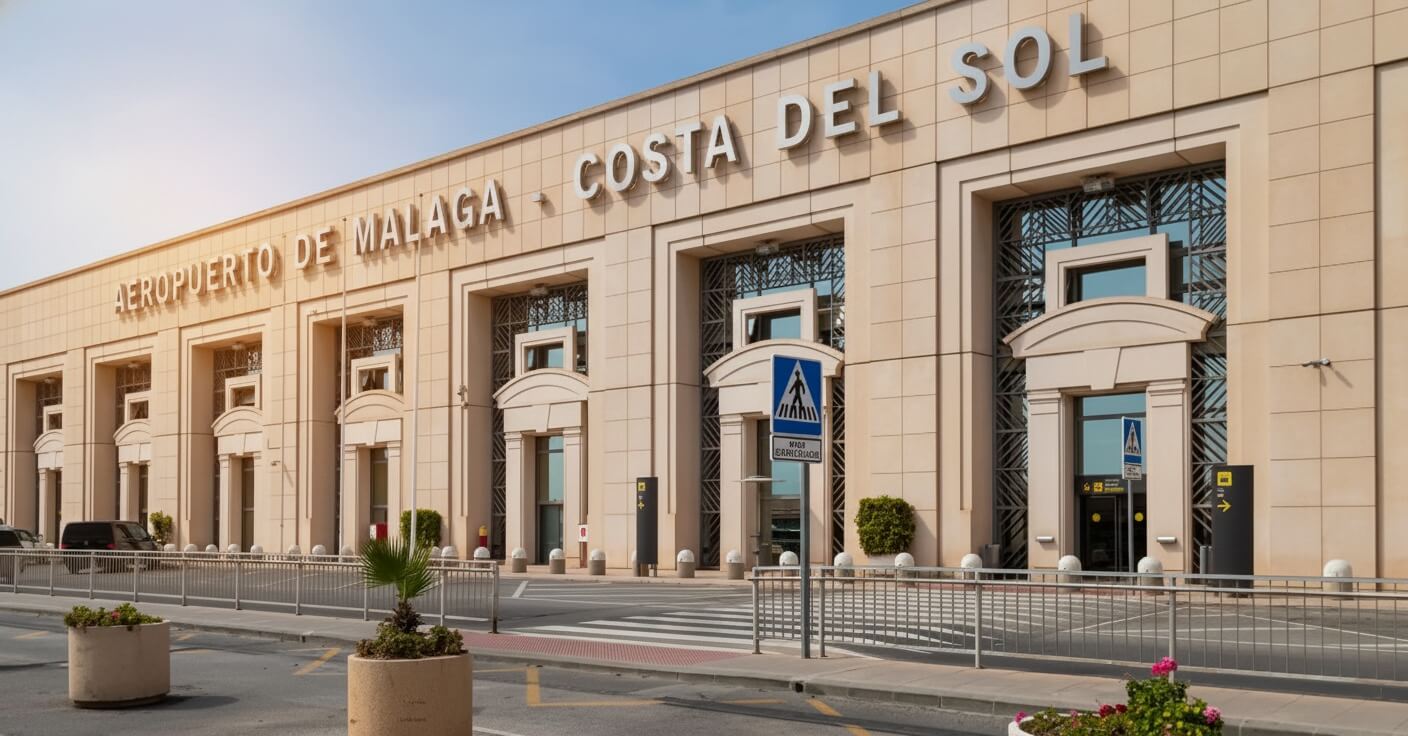 Area arrivi dell'Aeroporto di Malaga