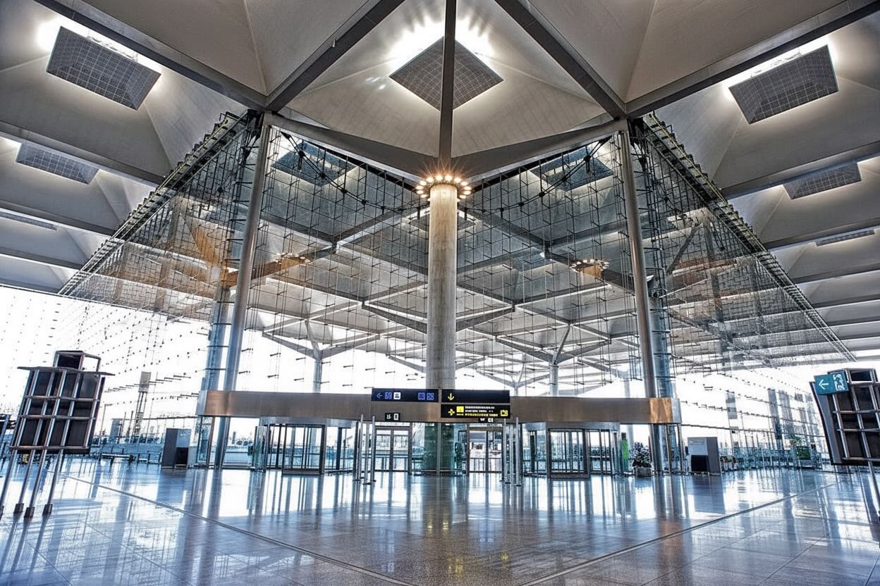 Facciata dell'Aeroporto di Malaga